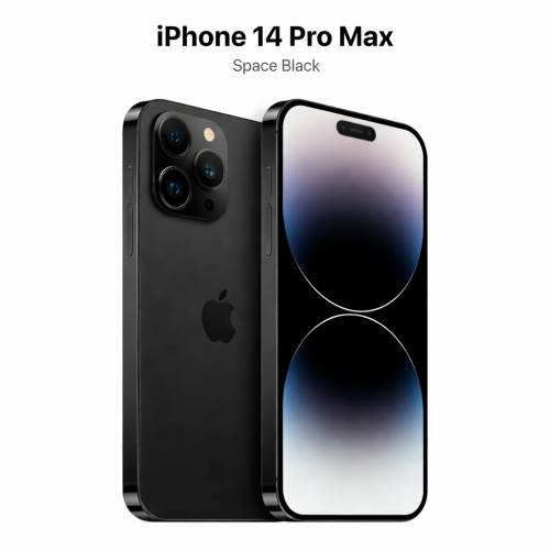 iPhone 14 Pro Max in Space Black